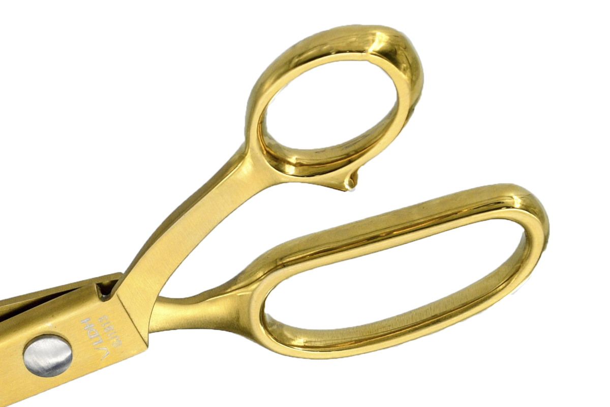 Atelier Goldfaden | Pinking 9\'\' Imperial Shears - Gold